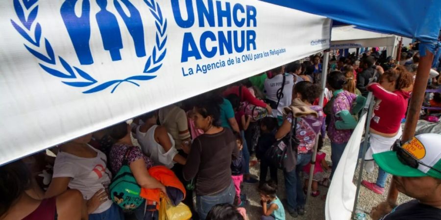 Venezolanische Flüchtlinge an der Grenze zu Peru