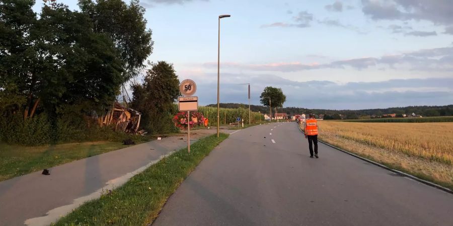 Unfall Auto Niederhasli