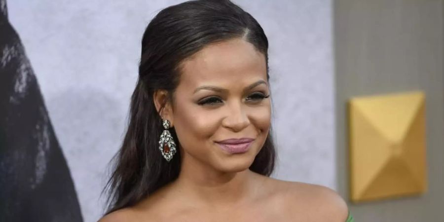 US-Sängerin Christina Milian bei der Weltpremiere des Films «King Arthur - Legend of the Sword». Foto: Chris Pizzello