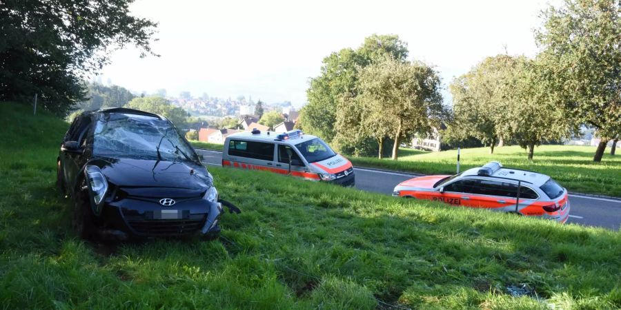 Unfall in Rorschacherberg