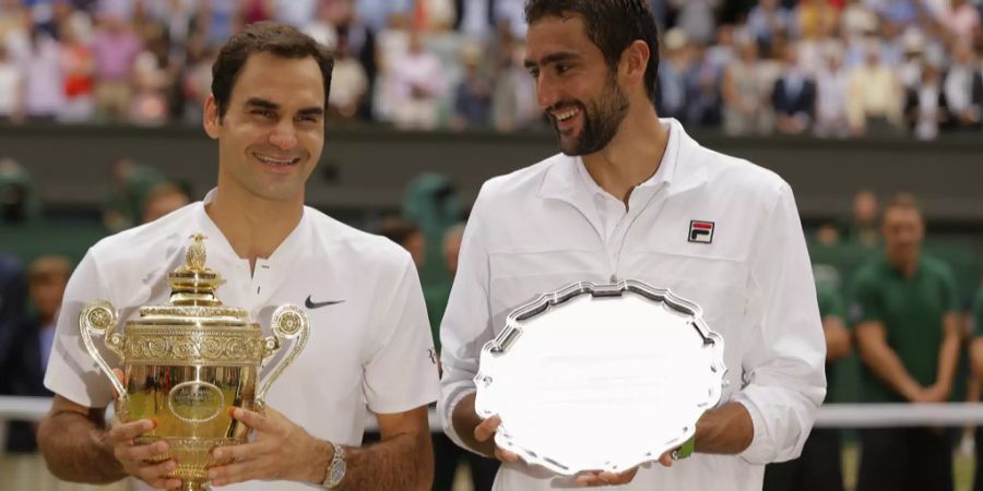 11. Achter Wimbledon-Titel gegen Marin Cilic 2017 – In seiner Comeback-Saison 2017 gewinnt Roger Federer zum ersten Mal seit 2009 zwei Grand-Slam Titel in einem Jahr. Im Final von Wimbledon besiegte er den wohl leicht angeschlagegen Marin Cilic mit 6:3, 6:1 und 6:4. Es war der achte Wimbledon-Titel, womit er zum alleinigen Rekordhalter wird und sein 19. Grand-Slam-Titel insgesamt.