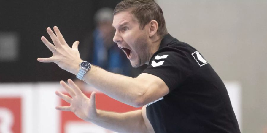 Schaffhausens Trainer, Petr Hrachovec, startet heute mit den Kadetten mit dem Heimspiel gegen Dinamo Bukarest in die Champions League