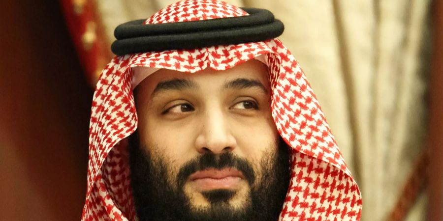 Saudi-König Salman schafft es auf den dritten Platz.