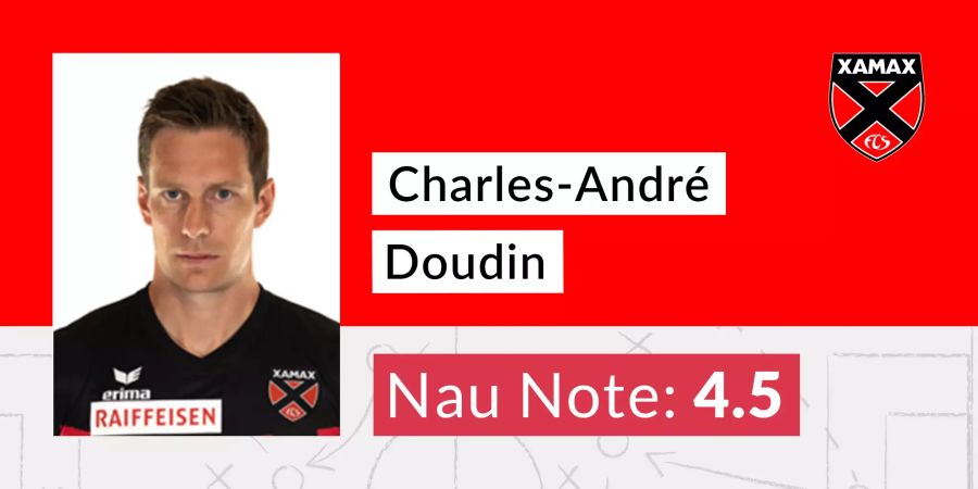 Die Nau-Note für Charles-André Doudin.