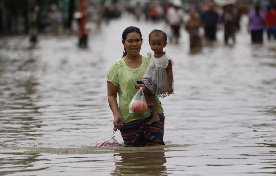 Monsun in Myanmar