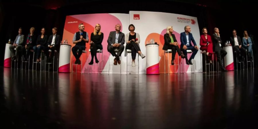 SPD-Vorsitzbewerber stellen sich vor