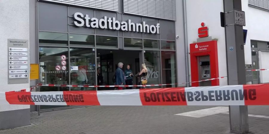 Messerangriff am Bahnhof von Iserlohn