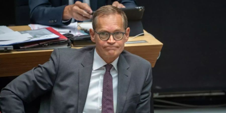 Berlins Regierender Bürgermeister Michael Müller (SPD)