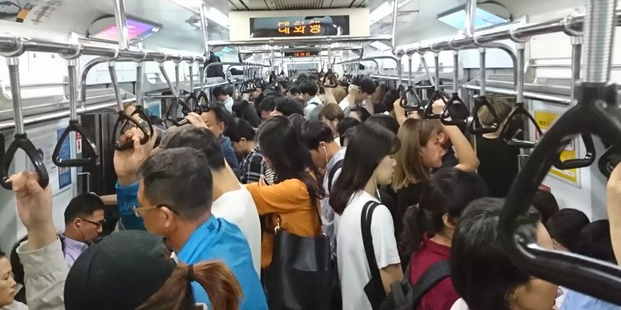 U-Bahn Seoul Südkorea