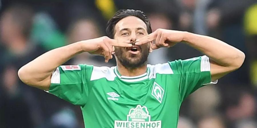 Claudio Pizarro liebt gleich zwei Clubs: Den SV Werder Bremen und den FC Bayern. Foto: Carmen Jaspersen