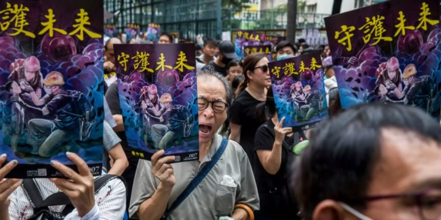 Neue Kundgebung in Hongkong am Samstag