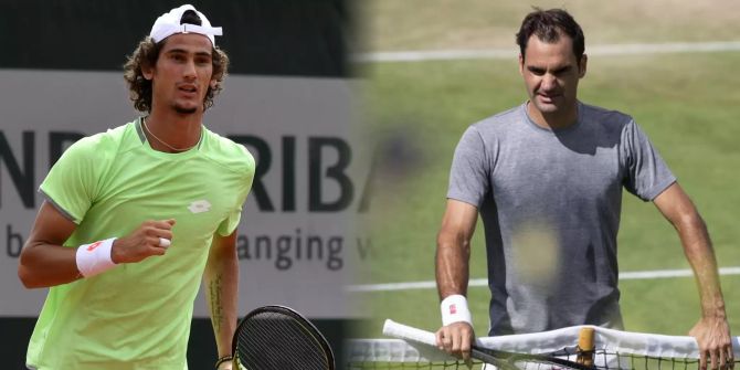 Roger Federer Lloyd Harris