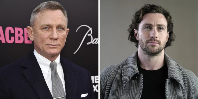 Aaron Taylor-Johnson (r.) soll Daniels Craigs Nachfolge als «James Bond»-Hauptdarsteller antreten. James Bond
