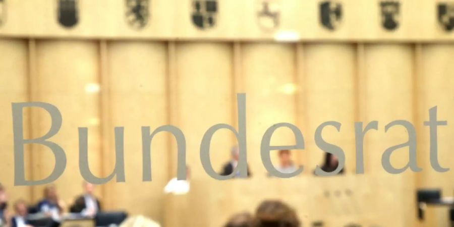 Sitzung des Bundesrates
