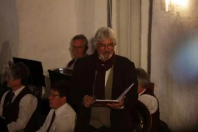 Jürg Meienberg - Autor und Erzähler im zeitgemässen Weihnachtstheater 'Emma und Lorenz'