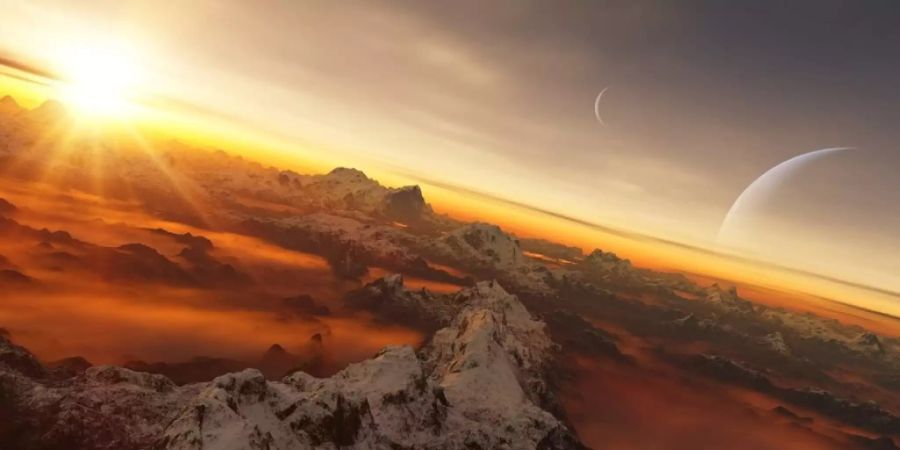 Zum Anlass ihres 100-jährigen Bestehens hat die Internationale Astronomische Union zur Namenssuche für Exoplaneten und ihre Sterne aufgerufen. Nun verkündete die IAU die Ergebnisse. (Künstlerische Darstellung)