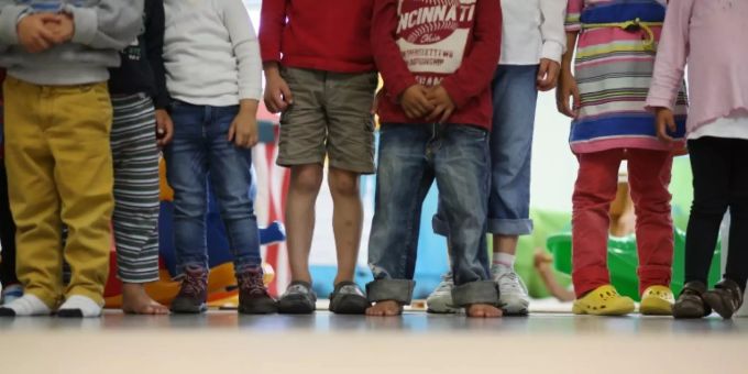 Kinder in einem Kindergarten (Symboldbild) Kindergarten