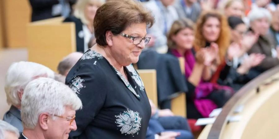 CSU-Frau Barbara Stamm wird 75. Foto: Lino Mirgeler/dpa