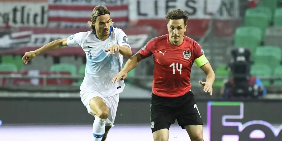 Fussball: Slowenien - Österreich