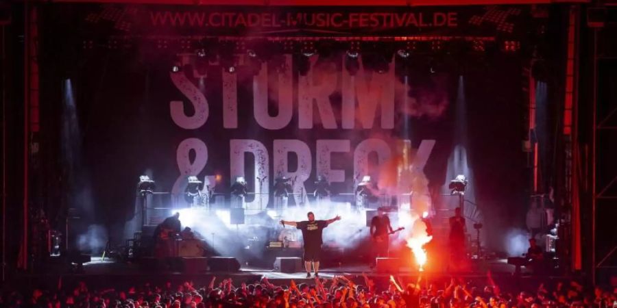 Bei einem Konzert der Politpunkband in der Zitadelle Spandau soll es zu Verstössen gekommen sein. Foto: Christoph Soeder