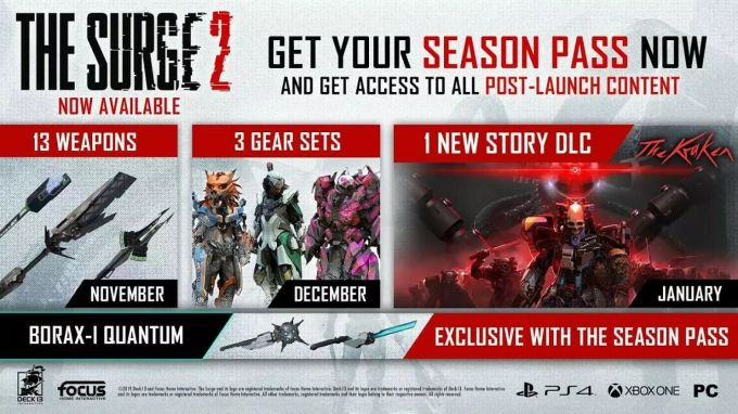Eine Übersicht zum Season-Pass für The Surge 2. The Surge 2