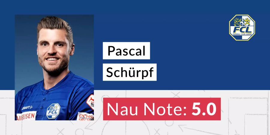 Die Nau-Note für Pascal Schürpf.