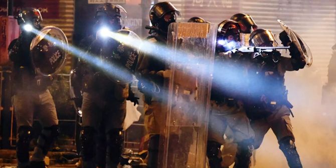 Proteste in Hongkong