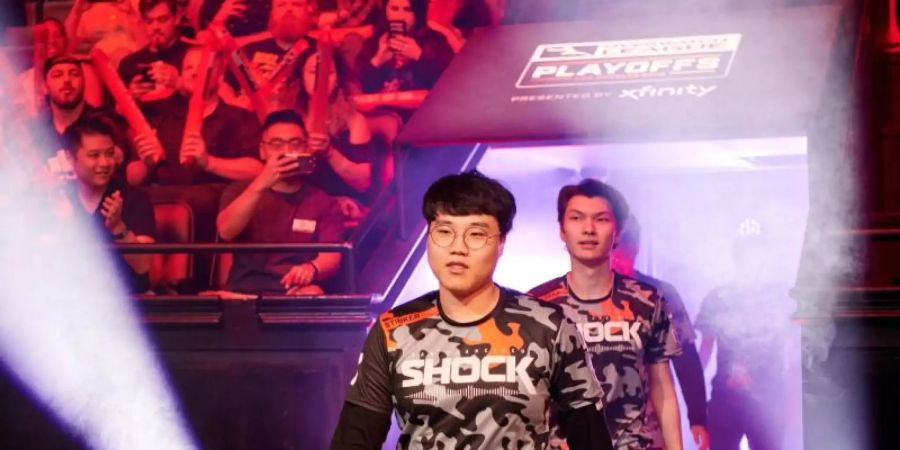DPS-Spieler Striker von San Francisco Shock. Foto: Ben Pursell/Blizzard Entertainment