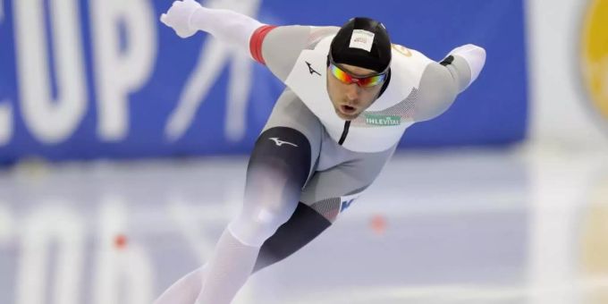 Kam über 1000 Meter nicht in die Top Tean: Nico Ihle in Aktion. Foto: Sergei Grits/AP/dpa Kam über 1000 Meter nicht in die Top Tean: Nico Ihle in Aktion. Foto: Sergei Grits/AP/dpa