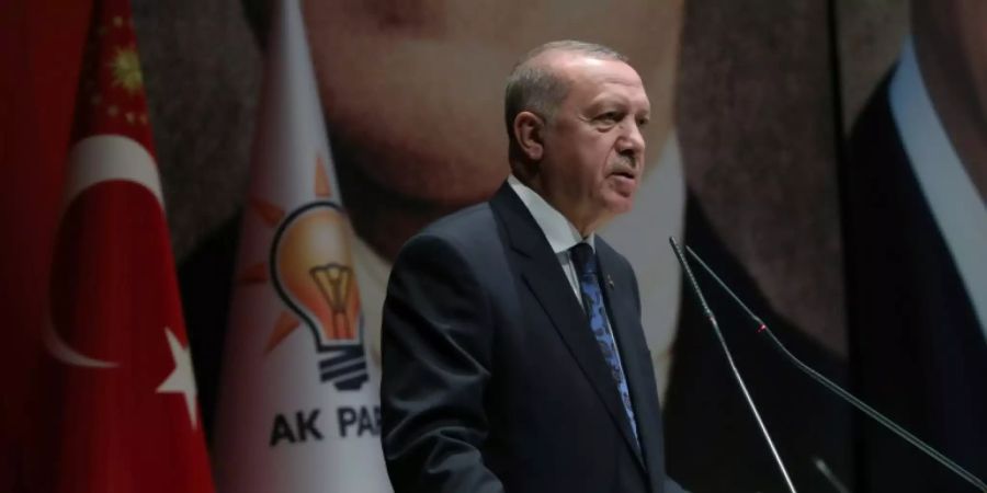 Türkischer Präsident Recep Tayyip Erdogan