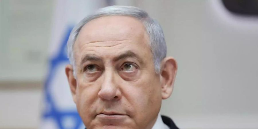 Benjamin Netanjahu ist Ministerpräsident von Israel. Foto: Abir Sultan/Pool EPA/AP/dpa