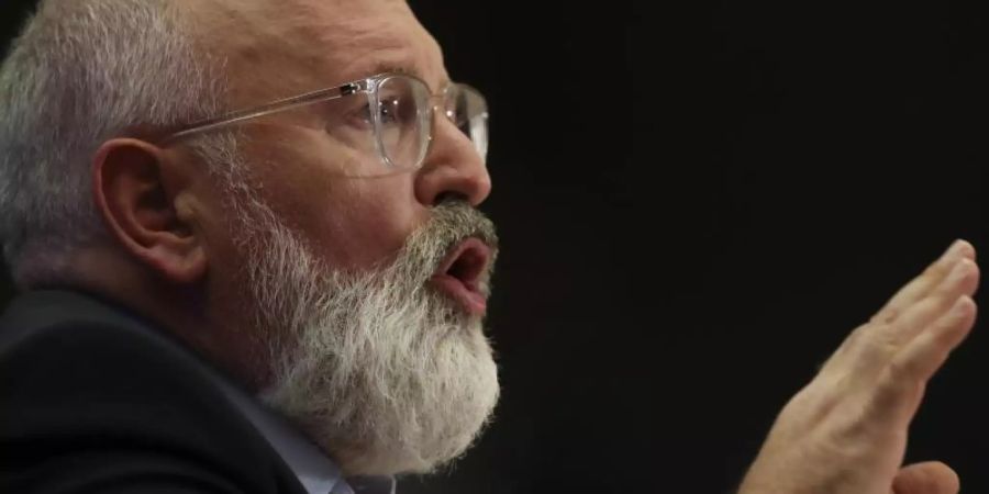 Frans Timmermans soll unter der künftigen EU-Kommissionspräsidentin Ursula von der Leyen ab dem 1. November vor allem für den Umwelt- und Klimaschutz zuständig sein. Foto: Francisco Seco/AP/dpa