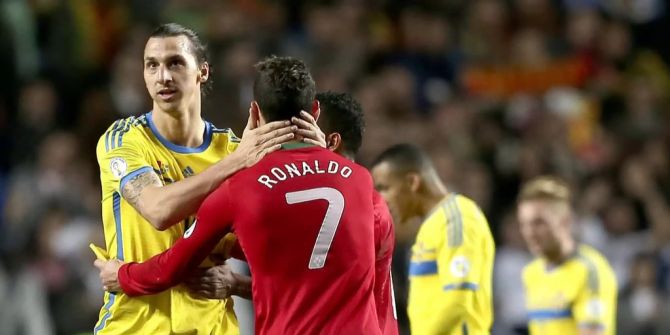 Zlatan Ibrahimovic Cristiano Ronaldo