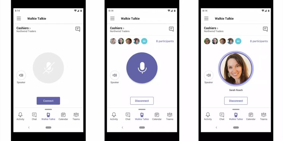 Walkie Talkie Microsoft Teams