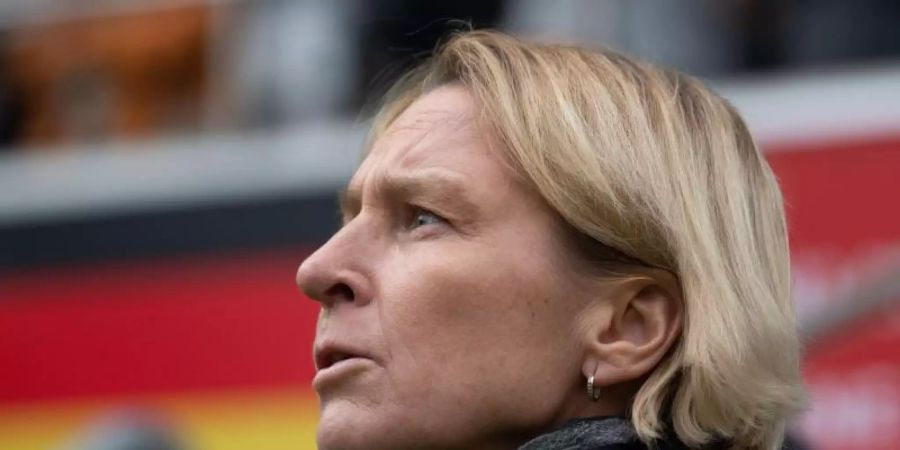 Trifft im ersten Heimländerspiel 2020 mit den DFB-Frauen auf Irland: Bundestrainerin Martina Voss-Tecklenburg. Foto: Bernd Thissen/dpa