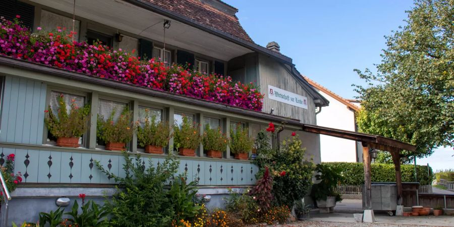 Das Restaurant Linde in Kirchdorf (BE).