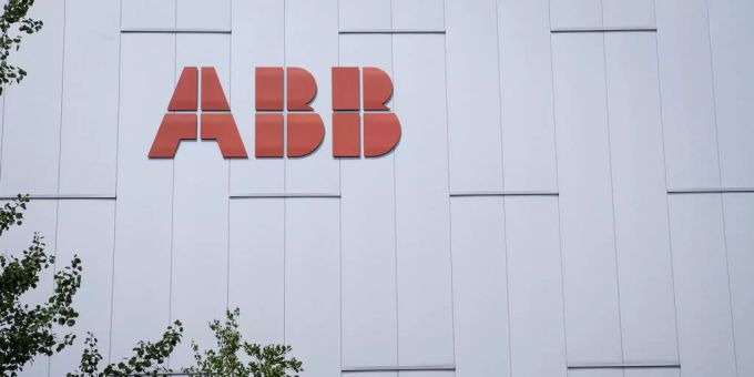 Das Logo des Schweizer Energie- und Automatisierungstechnikkonzerns ABB. ABB