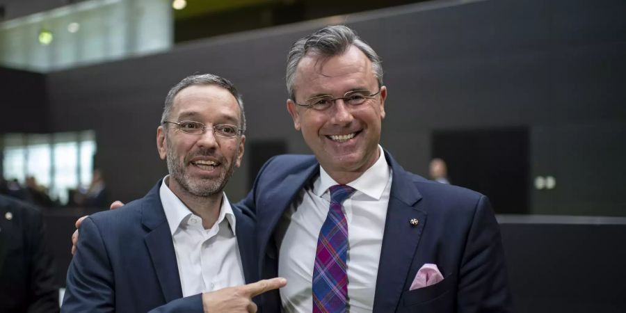 herbert kickl norbert hofer