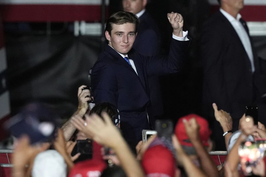 Trumps jüngster Sohn Barron Trump.