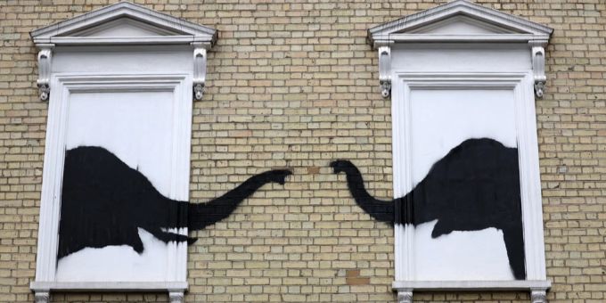 Neuestes Banksy-Kunstwerk gestohlen!