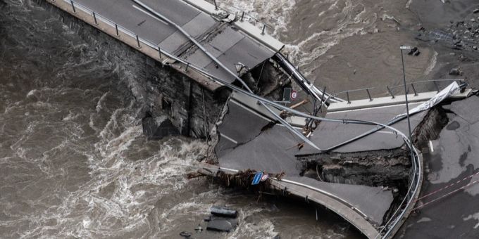 Im Tessin (Bild) und im Wallis kam es kürzlich zu einem heftigen Unwetter. Unwetter