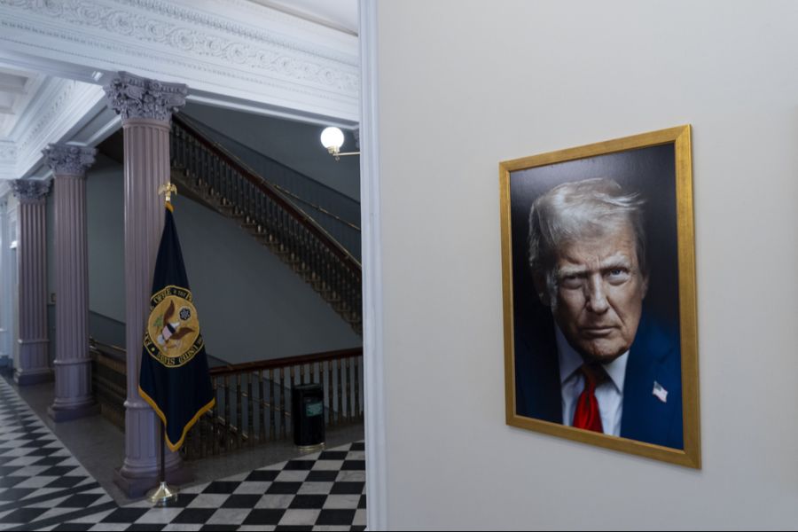 Donald Trump Porträt