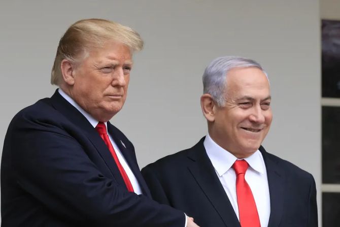 netanyahu trump