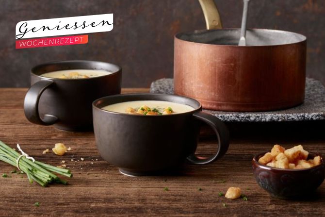 Suppe Tepper Vacherin Croutons