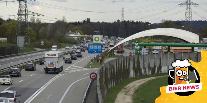 Raststätte Frau vergessen Pinkelpause