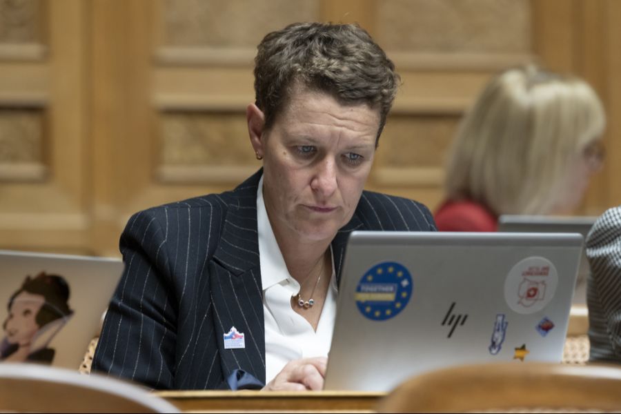 Mitte-Nationalrätin Marie-France Roth Pasquiers Vorliebe für Sternchen kommt nicht von ungefähr: Sie ist Mitglied der Parlamentarischen Gruppe Schweiz-EU.