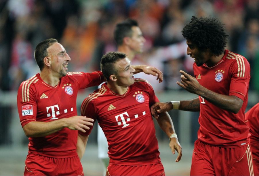 Mit dem Franzosen spielte der Angreifer während seiner Zeit bei Bayern München.