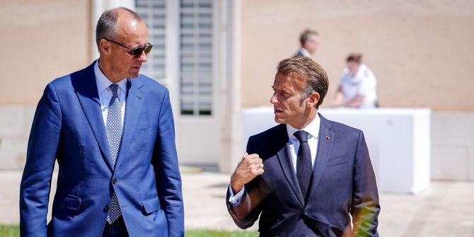Friedrich Merz und Emmanuel Macron