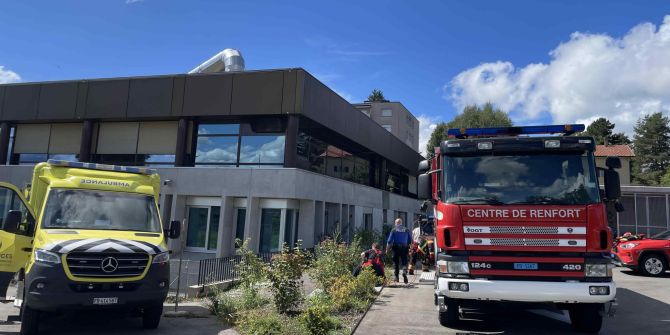 Brand Schule Romont