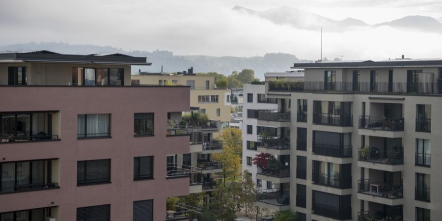 Häuser in Luzern